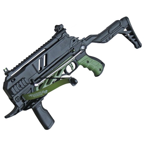 Preview: Buchner, pistol crossbow, model Sobek, 80 lbs, 7 aluminum arrows